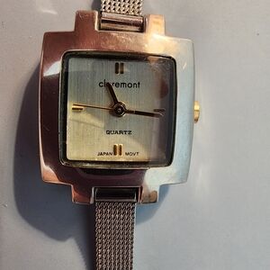 Claremont Gold Tone and Silver Tone Quartz Watch #6